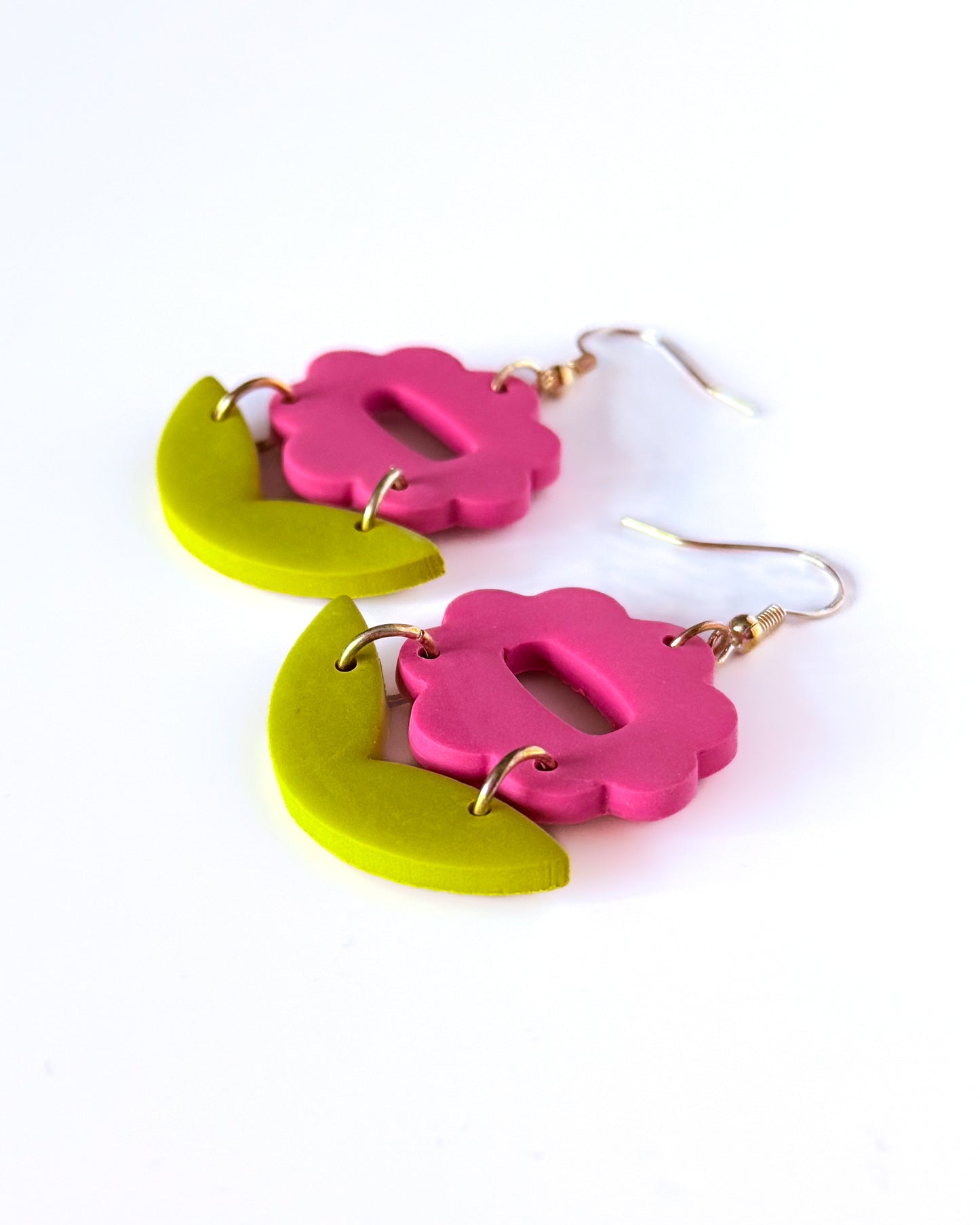 Spring in Bloom Polymer Clay Earrings