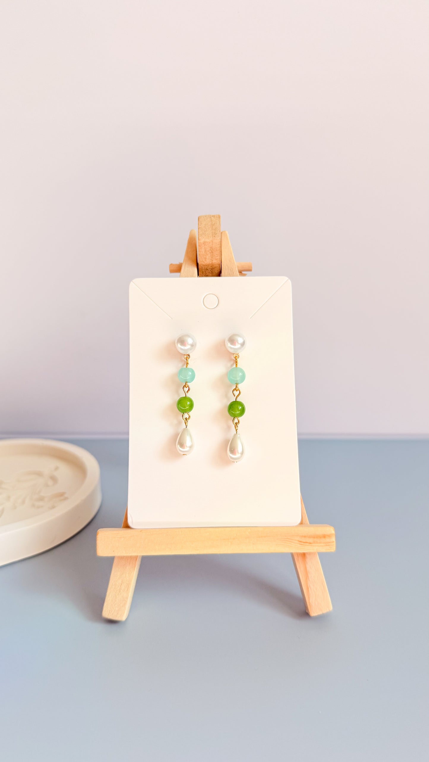 The Colour Edit Drops with Freshwater Teardrop Pearls