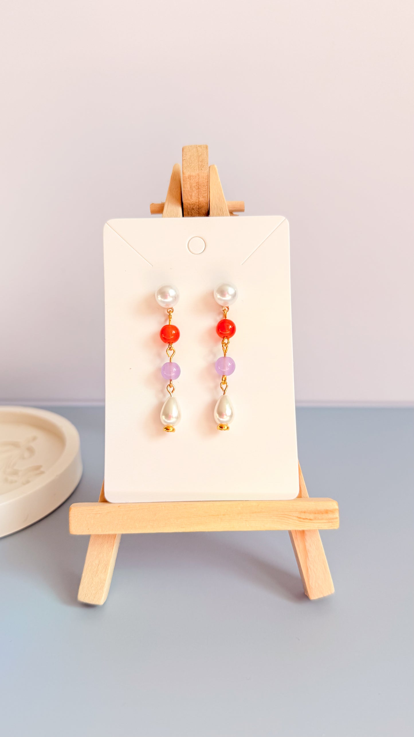 The Colour Edit Drops with Freshwater Teardrop Pearls