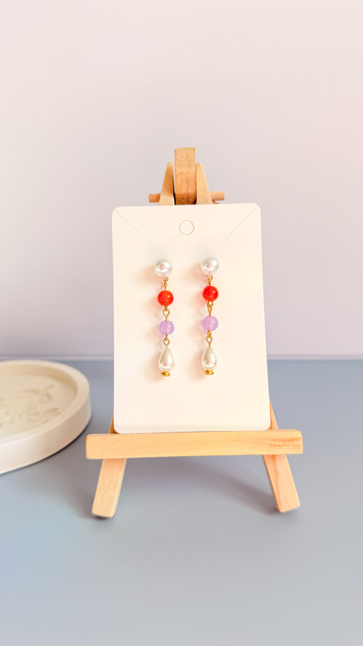 The Colour Edit Drops with Freshwater Teardrop Pearls