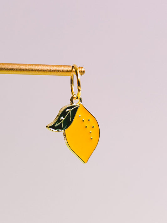 Lemon Charm for Opaluxe Charm Hoops
