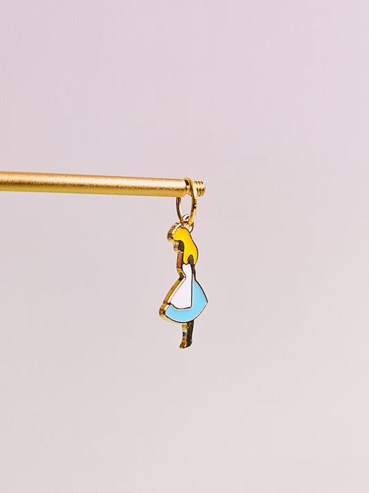 Alice in Wonderland Charm for Opaluxe Charm Hoops