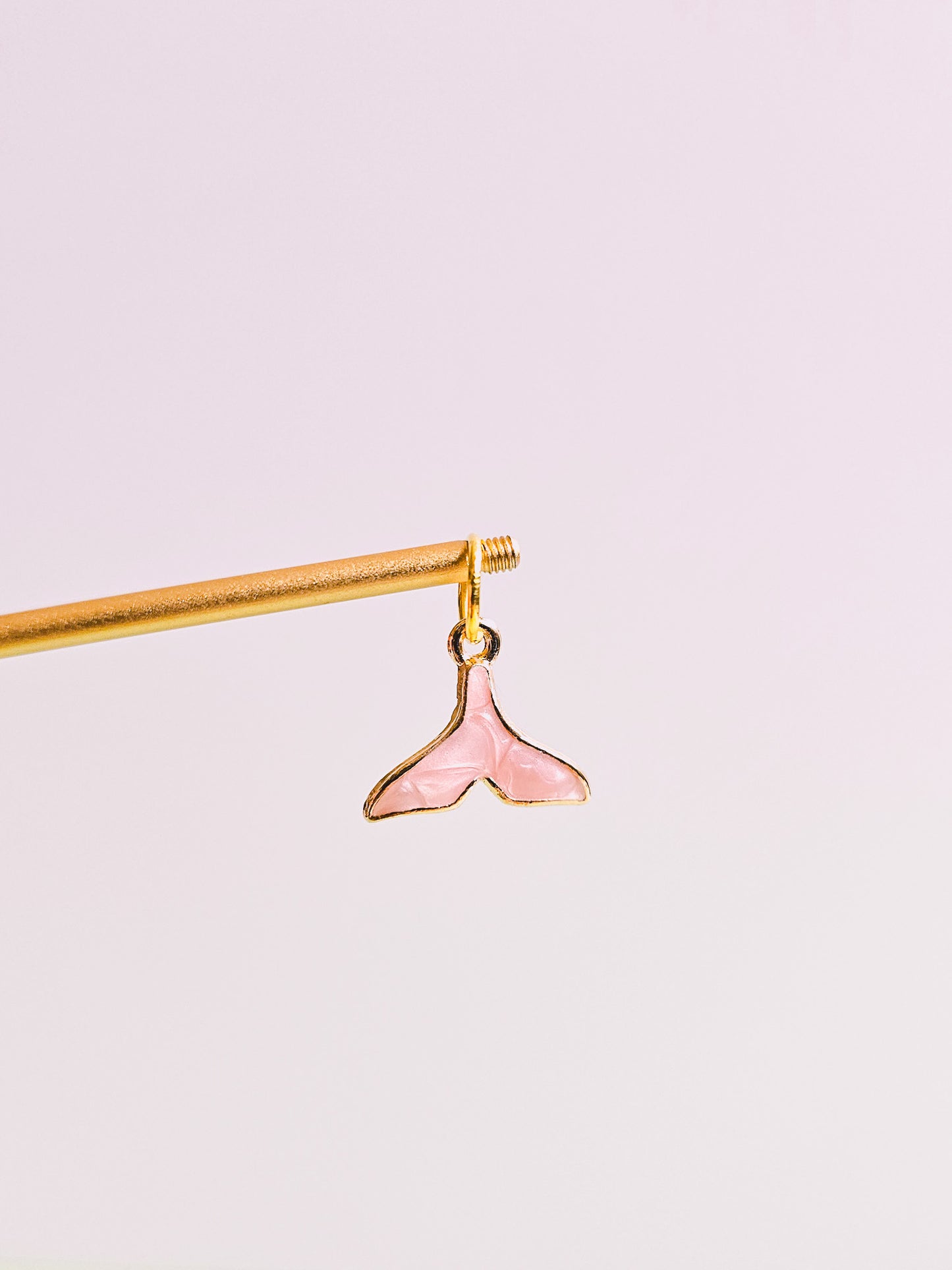 Whale Tail Charm for Opaluxe Charm Hoops