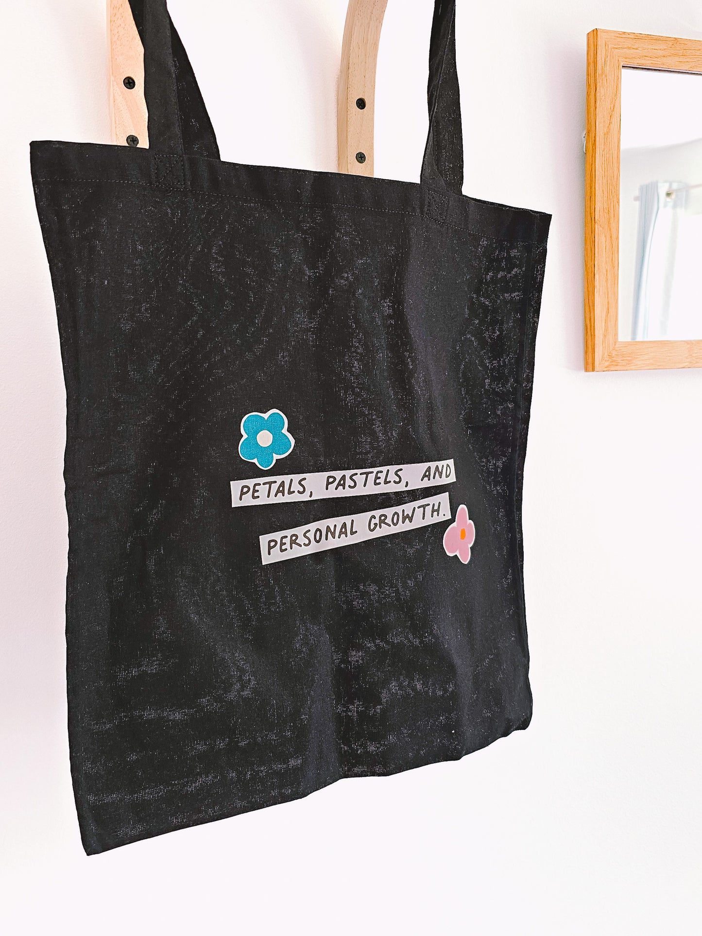 Petals, Pasta and Personal Growth Tote Bag