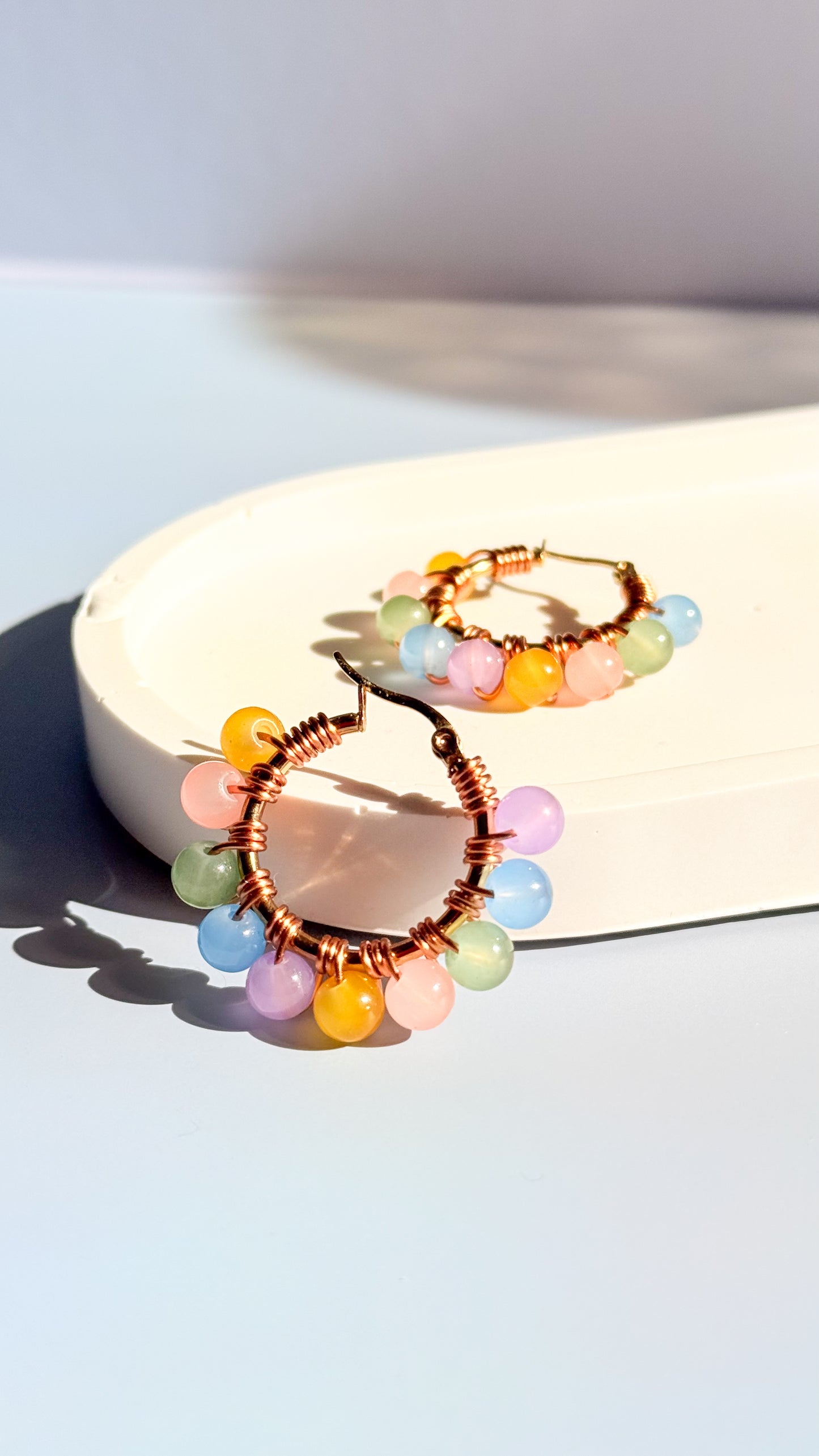 The Colour Edit 25mm Hoops