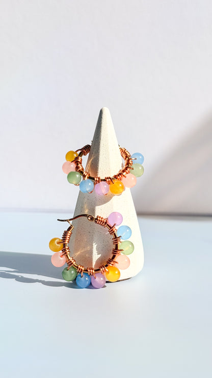 The Colour Edit 25mm Hoops