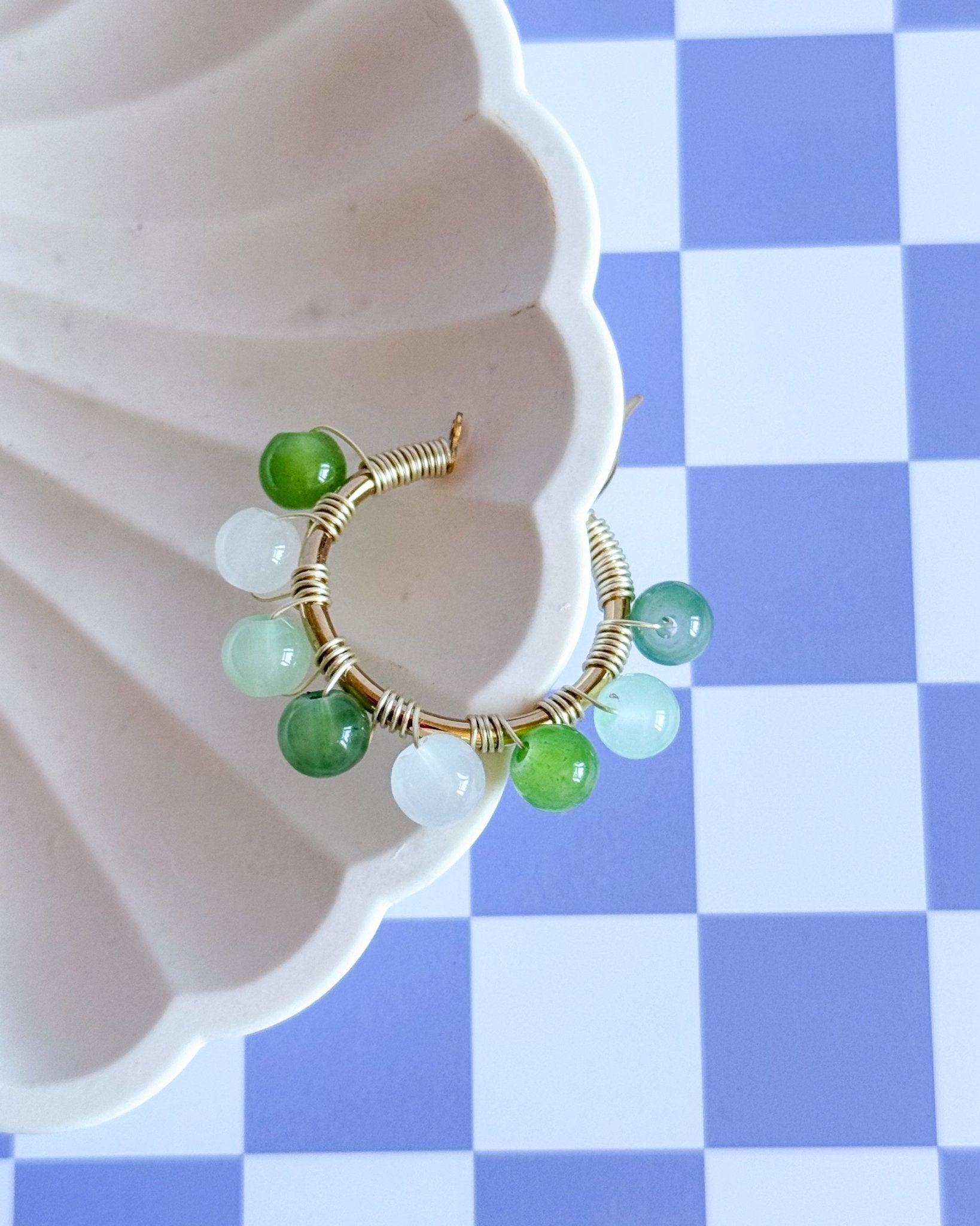 Jada Hoops - Opal and Thread